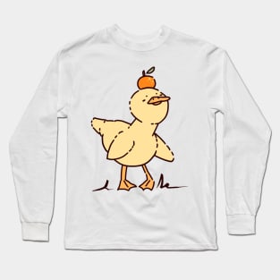 Little Orange Duck Long Sleeve T-Shirt